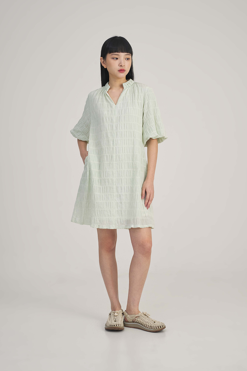 Aurelia dress - Mint/Lilac Paisley main image 1