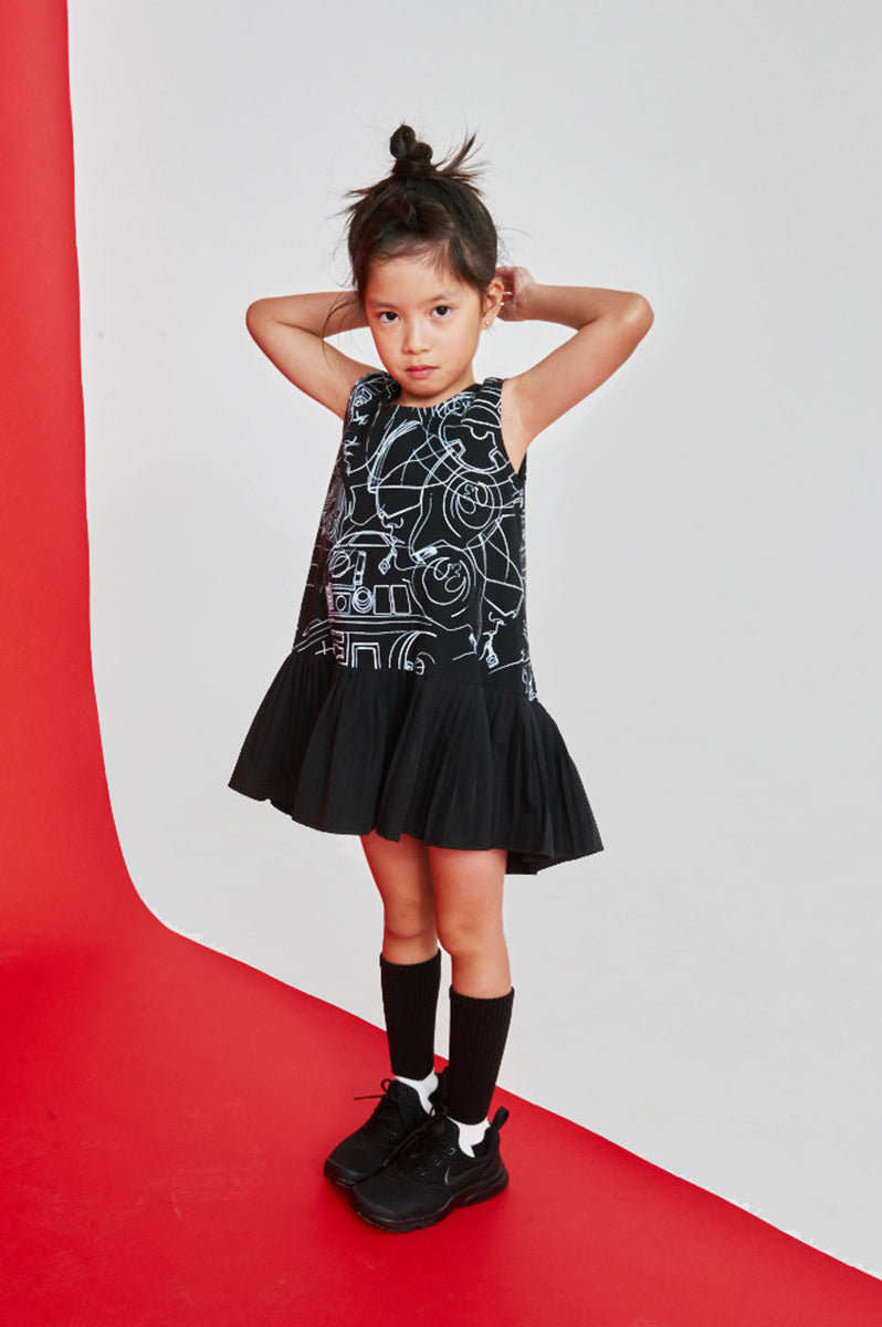 Line Flair Dress