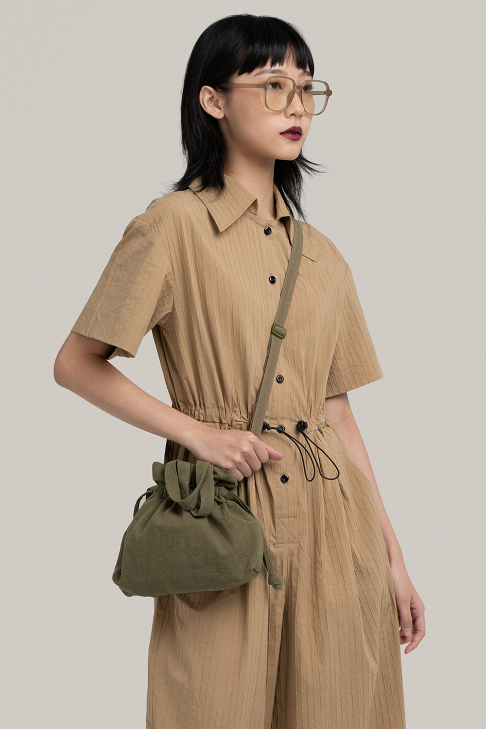 Shumai Mini Sling Bag Matcha SABRINAGOH